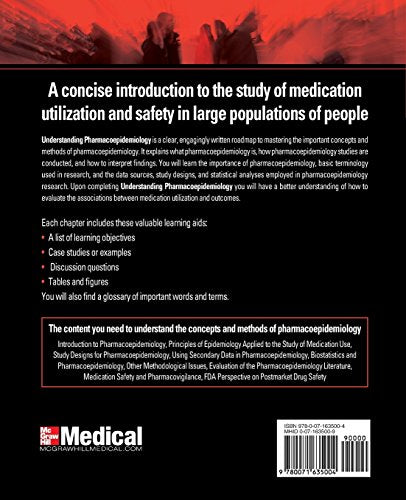 Understanding Pharmacoepidemiology (LANGE Clinical Science)