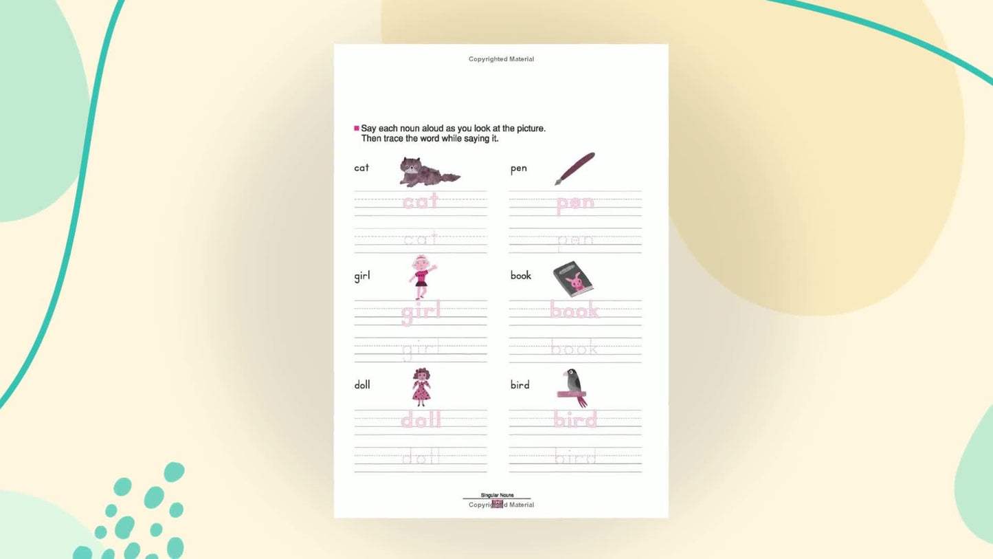 My Book of Simple Sentences: Learning about Nouns and Verbs (Kumon Workbooks)