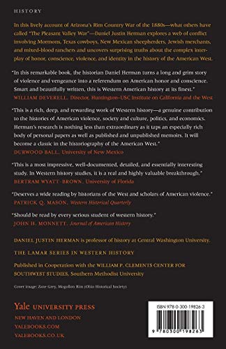 Hell on the Range: A Story of Honor, Conscience, and the American West (The Lamar Series in Western History)