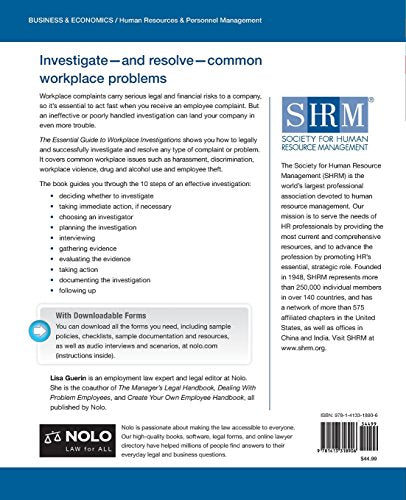 The Essential Guide to Workplace Investigations: How to Handle Employee Complaints & Problems