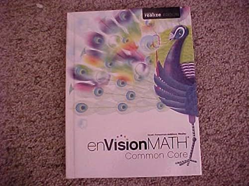 enVision Math Common Core Grade 5 Student Textbook Pearson realize Edition