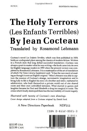 The Holy Terrors (Les Enfants Terribles)