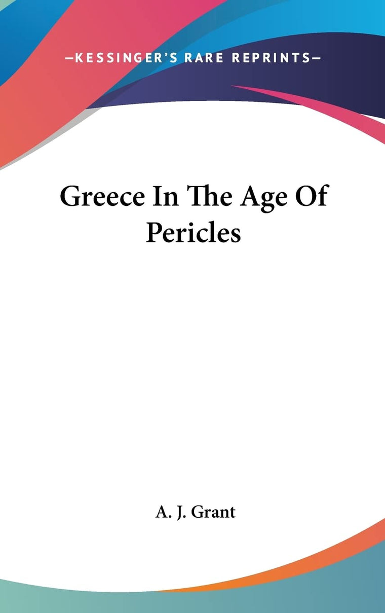 Greece In The Age Of Pericles