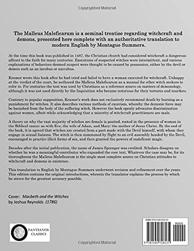 Malleus Maleficarum - The Witch Hammer (Panianos Classics)