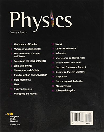 Hmh Physics: Student Edition 2017