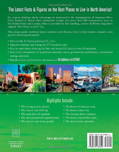 Cities Ranked & Rated: More than 400 Metropolitan Areas Evaluated in the U.S. and Canada — back cover