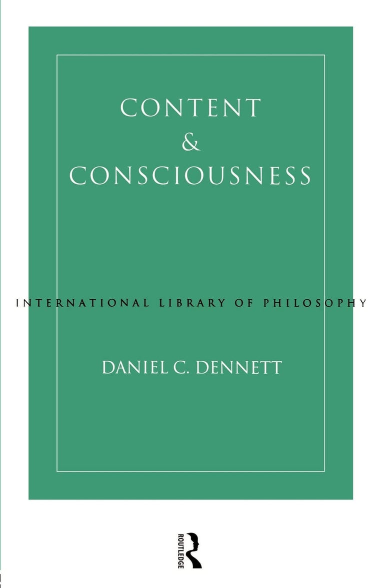 Content and Consciousness (International Library of Philosophy)