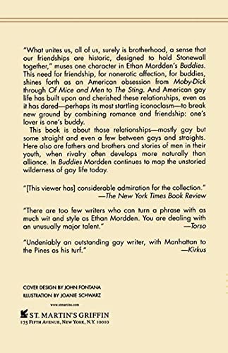 Buddies: A Continuation of the "Buddies" Cycle