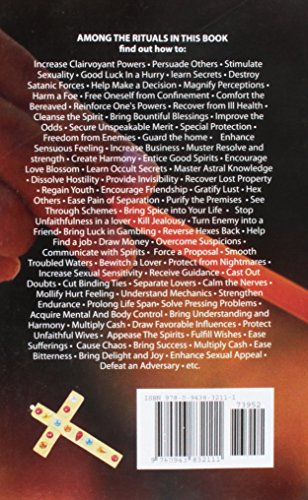 Magic With Incense and Powders — back cover