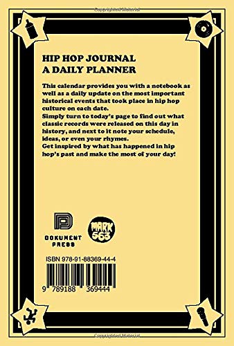 Hip Hop Journal: A Daily Planner
