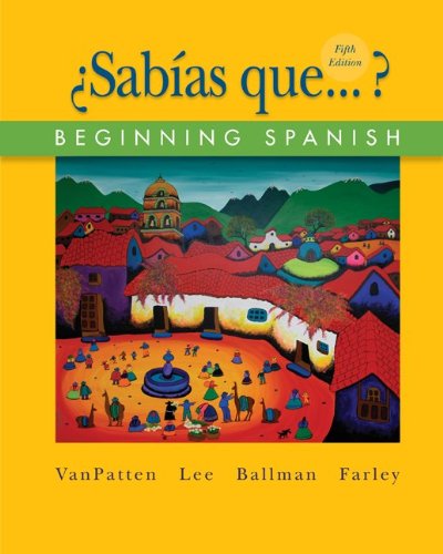 Sabías que...?: Beginning Spanish