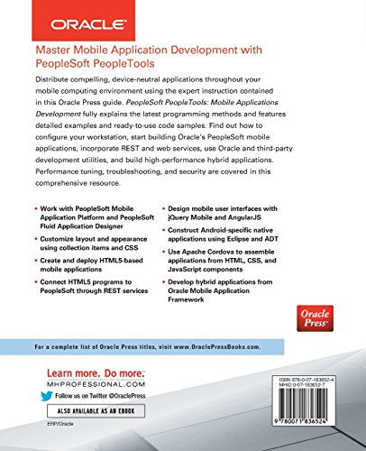 PeopleSoft PeopleTools: Mobile Applications Development (Oracle Press)
