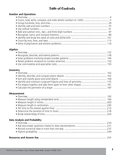Basic Math Skills, Grade 2
