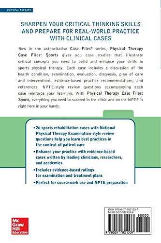 Physical Therapy Case Files, Sports (LANGE Case Files)