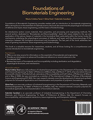 Foundations of Biomaterials Engineering