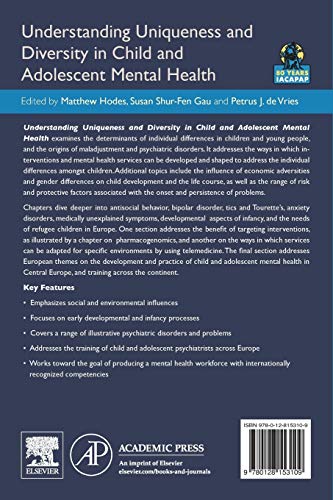Understanding Uniqueness and Diversity in Child and Adolescent Mental Health