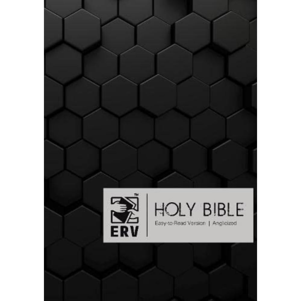 ERV Holy Bible Hardback Black, Anglicized, (Easy-to-Read Version)