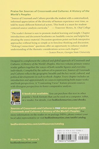 Sources of Crossroads and Cultures, Volume II: Since 1300: A History of the World's Peoples