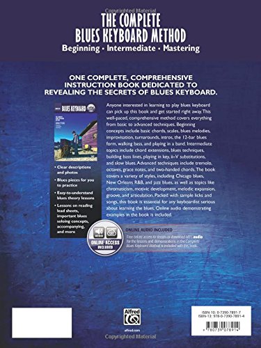 Complete Blues Keyboard Method Complete Edition: Book & Online Audio (Complete Method)