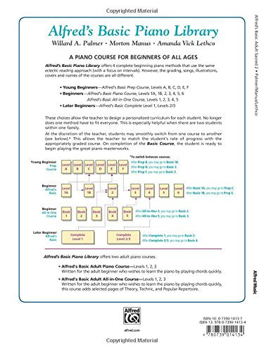 Alfred's Basic Adult Piano Course Sacred Book, Bk 2 (Alfred's Basic Adult Piano Course, Bk 2)