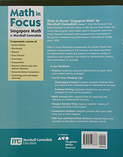 Math in Focus 5A: Singapore Math (Math in Focus: Singapore Math)