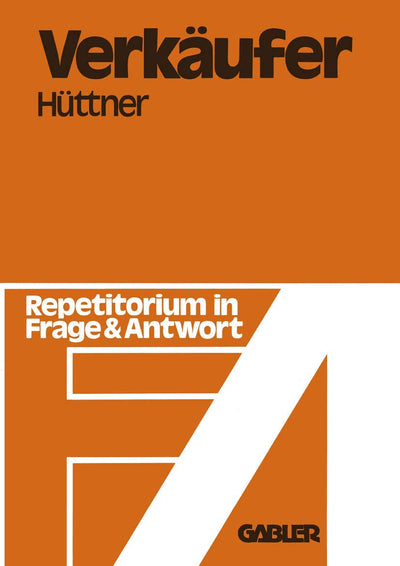 Verkufer: Repetitorium in Frage und Antwort (German Edition)