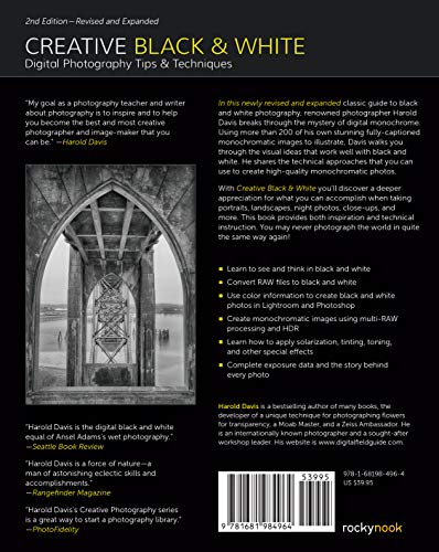 Creative Black and White: Digital Photography Tips and Techniques