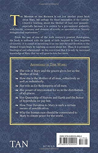 Mother of the Saviour: And Our Interior Life by Reginald Gar