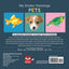 My Sticker Paintings: Pets: 10 Magnificent Paintings (Happy Fox Books) For Kids Ages 6-10 - Dogs, Cats, Birds, Fish, Bunny, and More, with Up to 80 Removable, Reusable Stickers per Design