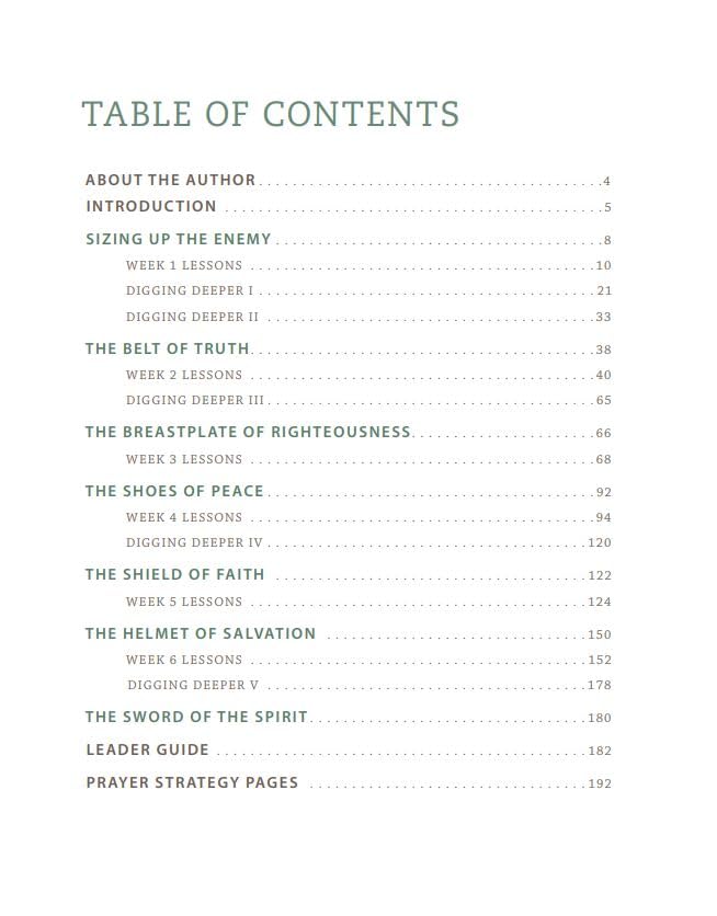 The Armor of God - Bible Study Book with Video Access by Shi