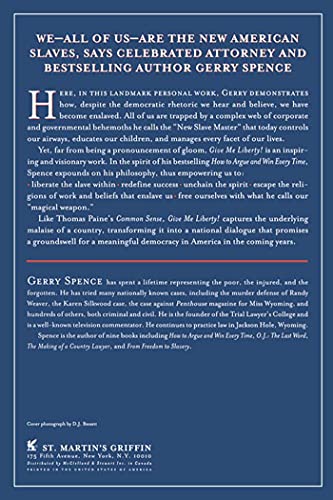 Give Me Liberty: Freeing Ourselves in the Twenty-First Century