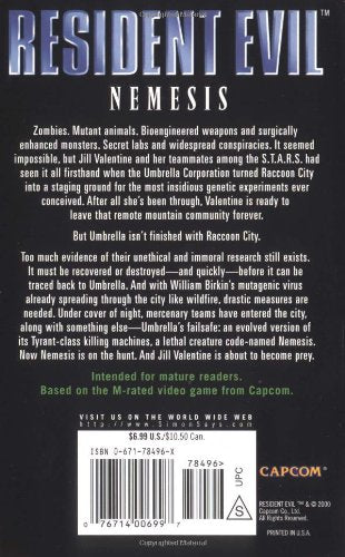 Nemesis (Resident Evil #5) by S.D. Perry