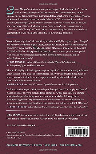 Spaces Mapped and Monstrous: Digital 3D Cinema and Visual Culture (Film and Culture Series)