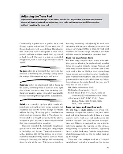 How to Make Your Electric Guitar Play Great! Book/Online Video