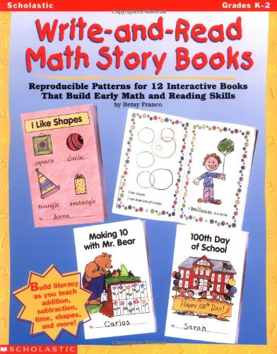 Write-and-Read Math Story Books (Grades K-2)