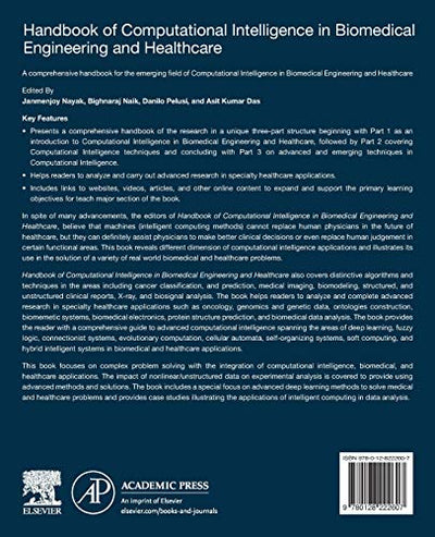 Handbook of Computational Intelligence in Biomedical Engineering and Healthcare
