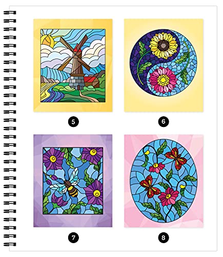 Brain Games - Sticker by Number: Flowers & Nature (28 Images