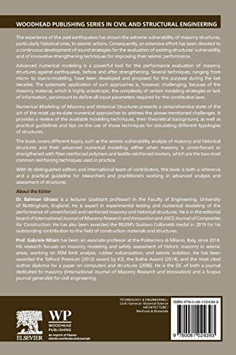 Numerical Modeling of Masonry and Historical Structures: From Theory to Application (Woodhead Publishing Series in Civil and Structural Engineering)