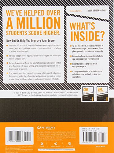 ARCO GRE/GMAT Math Review 6th Edition (Gre Gmat Math Review)