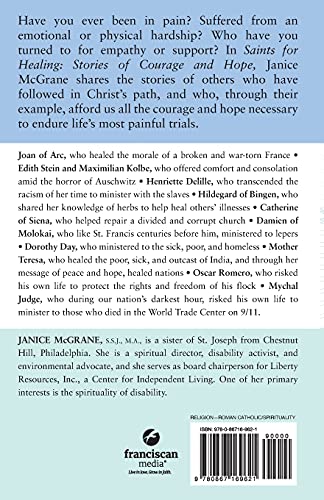Saints for Healing: Stories of Courage and Hope