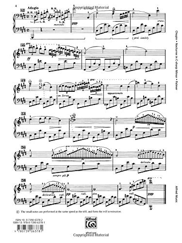 Nocturne in C-sharp minor (Posth.): Sheet (Alfred Masterwork Edition)