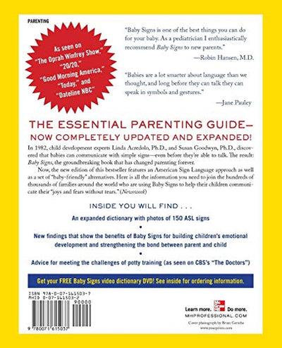 Baby Signs: How to Talk with Your Baby Before Your Baby Can Talk, Third Edition