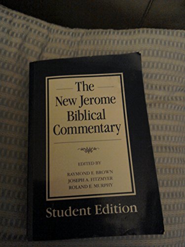 The New Jerome Biblical Commentary (Student Edition)