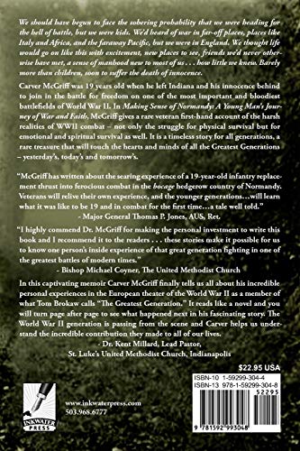 Making Sense of Normandy: A Young Man's Journey of Faith and War