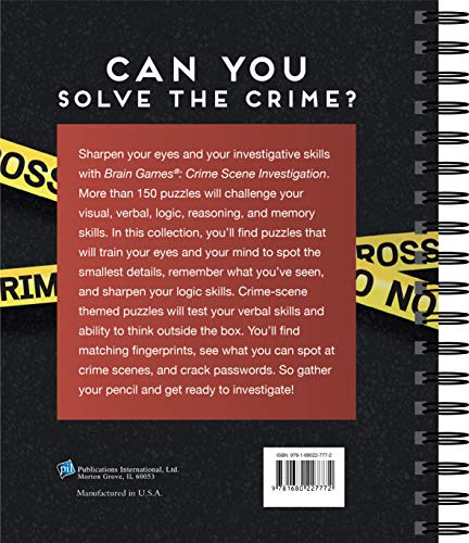 Brain Games - Crime Scene Investigation (CSI) Puzzles