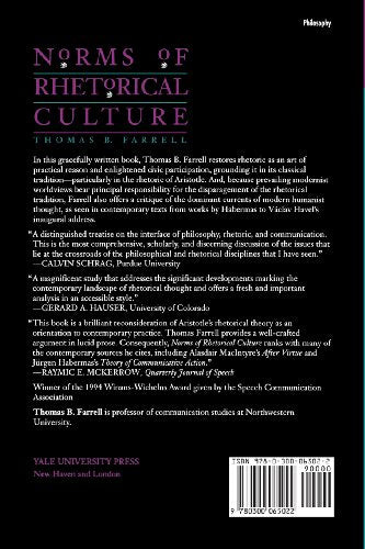 Norms of Rhetorical Culture
