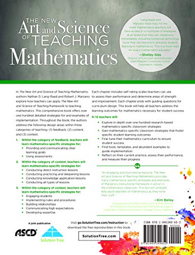 The New Art and Science of Teaching Mathematics (Establish Effective Teaching Strategies in Mathematics Instruction)