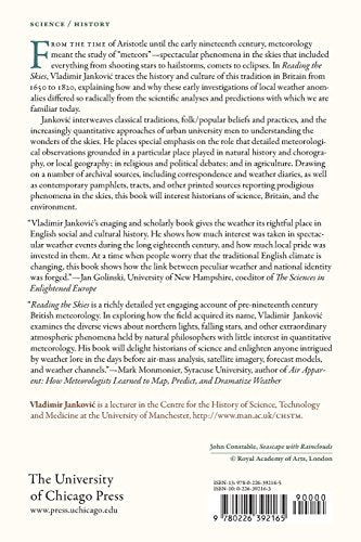 Reading the Skies: A Cultural History of English Weather, 16