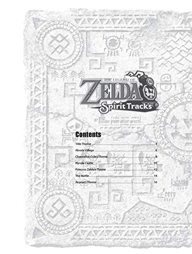The Legend of Zelda Spirit Tracks for Easy Piano: Easy Piano Solos