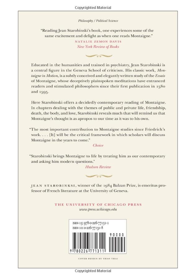 Montaigne in Motion